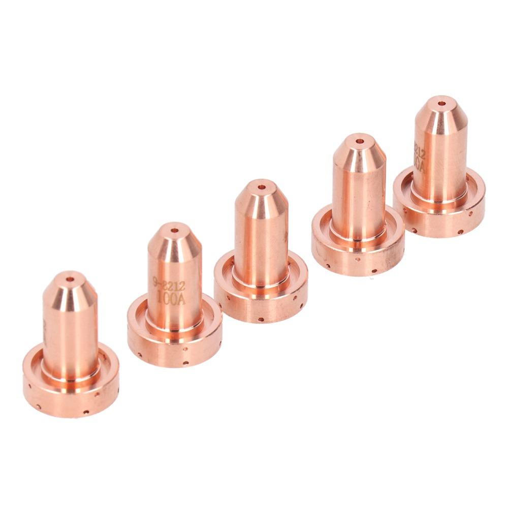 5pcs Copper Plasma Cutting Torch 9-8212 Plasma Welding Accessories  For Welding Machine