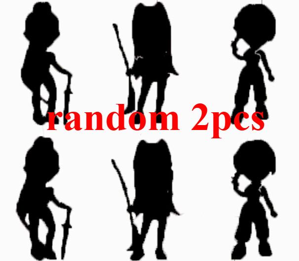 Hot Kpop 6-piece Demon Hunter Girls Group Figurine Doll Lumimila Zoe Doll Tabletop Ornament Model Toy Blind Box Perfect Gifts
