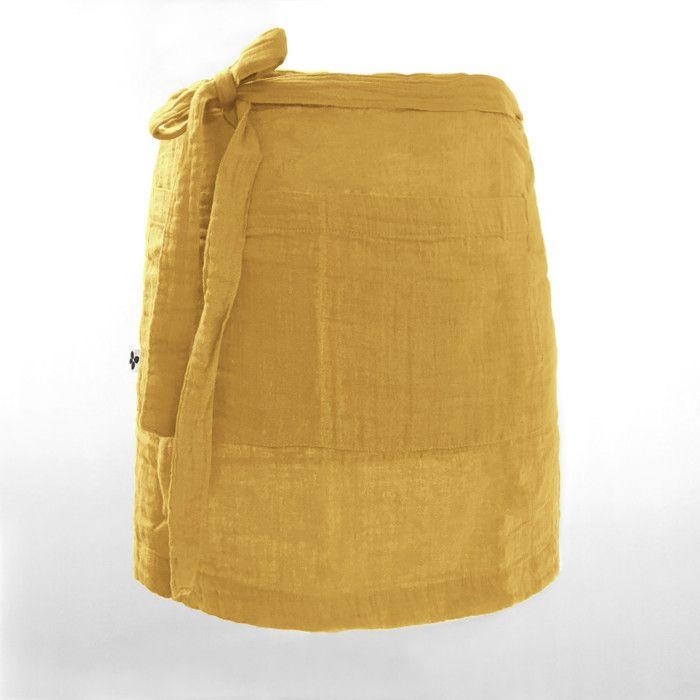 Tablier de Chef "Gaïa" 45 x 80 cm "Gaze de Coton" - Gaïa Safran