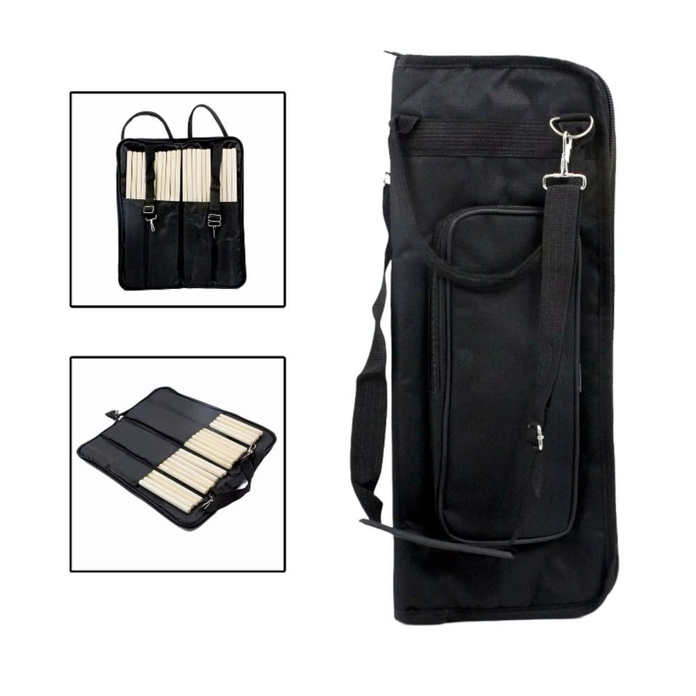 Oxford Cloth Drumstick Storage Bag Big Capacity Percussion Sticks Bag  Percussion Instrument