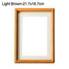 New 6/7/8 Inch Black Walnut Photo Frame Real Wooden Handmade Mortise Tenon Photo Frame Simple Picture Frame