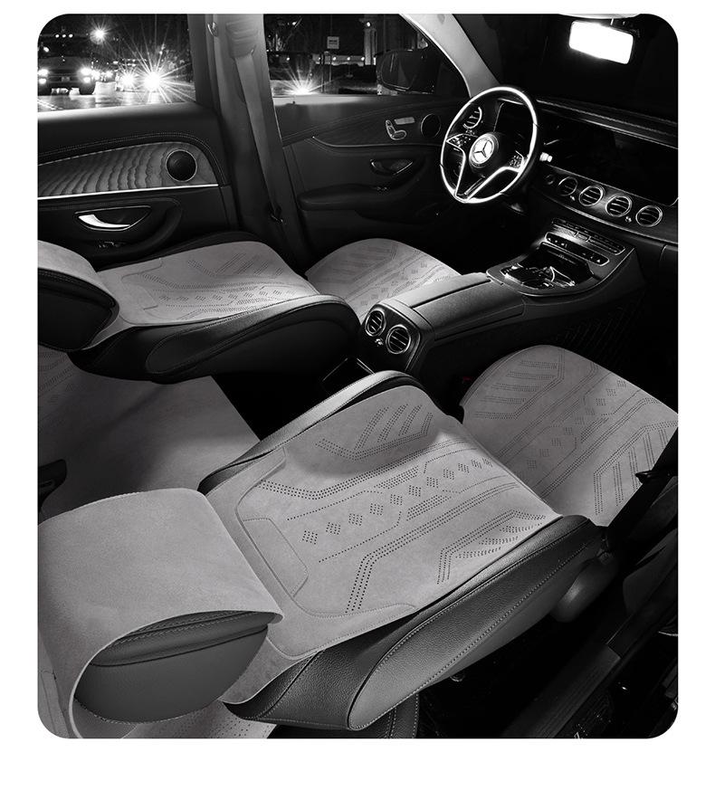 Suede Seat Covers for Geely Haoyue L Premium Luxury Flagship (Five-Seat)