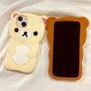 Husă de Telefon 3D Rilakkuma Drăguță de Desene Animate Pentru iPhone 16 15 14 13 12 11 Pro X XS Max XR 6 7 8 Plus Husă Moale din Silicon