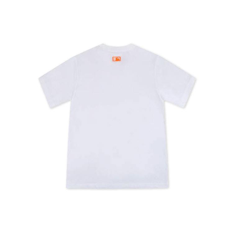 MLB Tričko New York Yankees Unisex Bílé Oranžové 31TS10031-50I