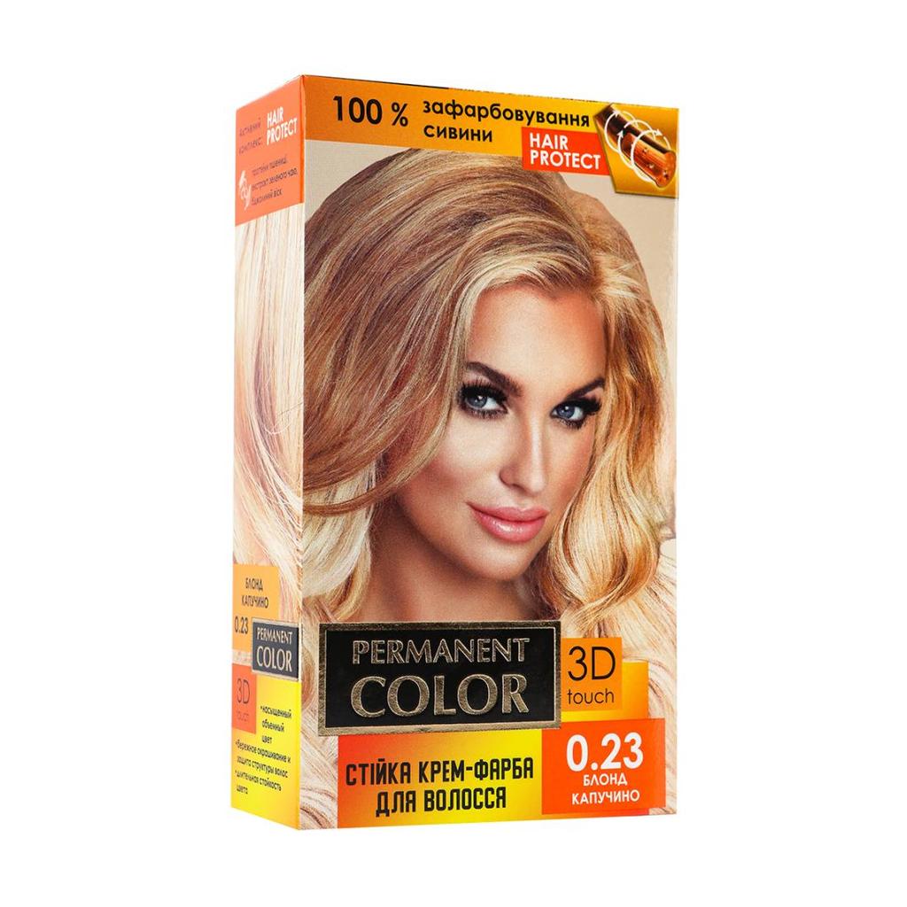 "PERMANENT COLOR" Professional Hair Coloring 24 Types of Shades Your Hair Care 3D Touch