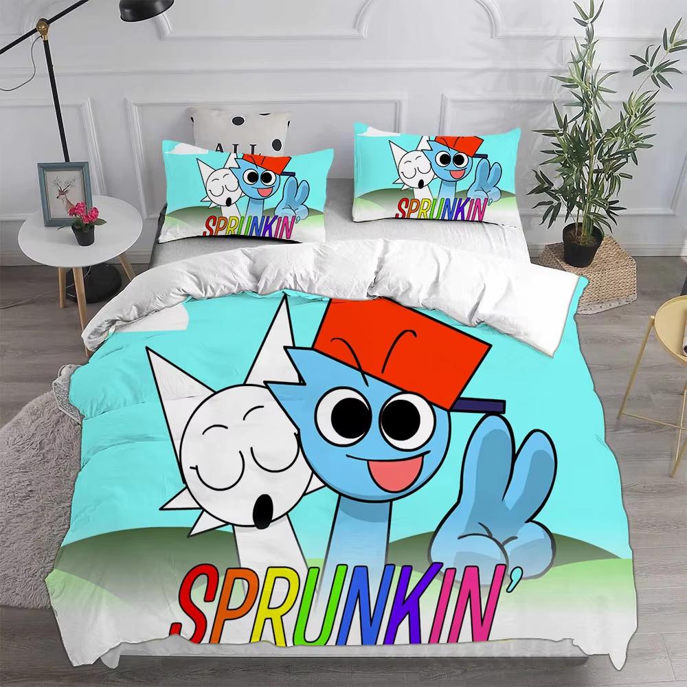 3D Printed Game Duvet Cover Set Queen King Size Kids Bedding Set 3 Piece Set With 2 Pillowcases For Children Adult Bedroom Decor