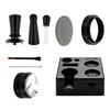 ABKP-Espresso Accessories Kit Espresso Knock Box And Tamping Station,Coffee Tamper,Distributor For Breville 58Mm Portafilter