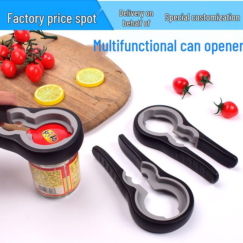 4-in-1 Thickened Handle Multifunctional Jar, Lid, Twist, and Screw Cap Opener