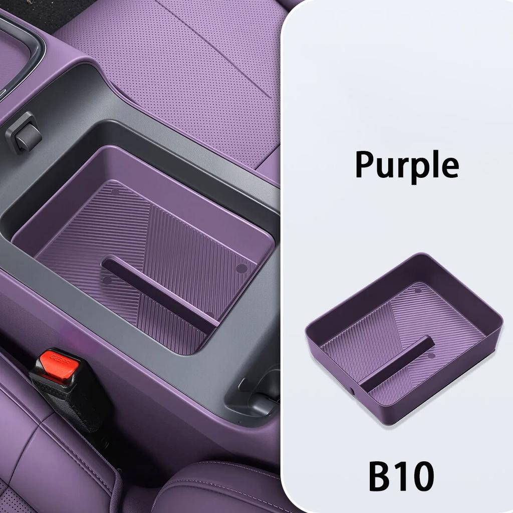 For Leapmotor B01 B10 Central Control Storage Box Armrest Box Interior Organizer Privacy Accessories