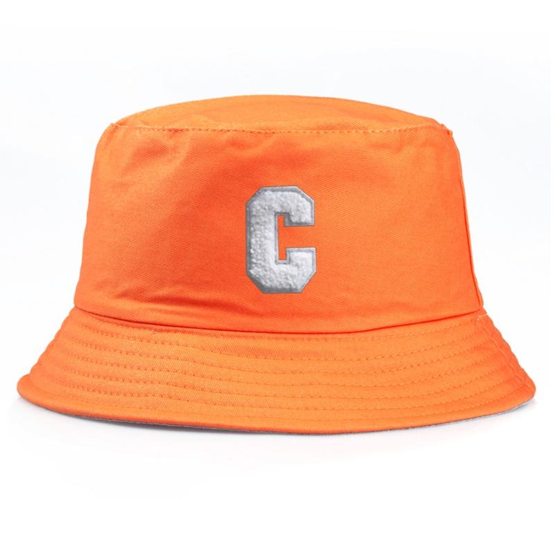 Summer Sun Protection With The Letter C Bucket Hat