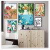 Nordic Posters and Prints Wall Art Canvas Painting Wall Pictures for Living Room Home Decor Cheetah Camel Leopard Parrot Jungle