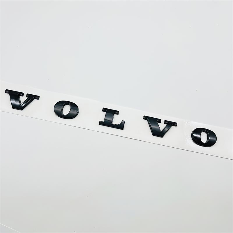 Volvo Car Letter Badge Auto Trunk Metal Stickers For Volvo Xc60 Xc90 V40 V60 S60 V50 V90 S80 C40 XC40 V70 XC70 C30 C70 Rdesign