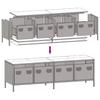 TV Cabinet Anthracite 135 x 39 x 43.5 cm Cold Rolled Steel
