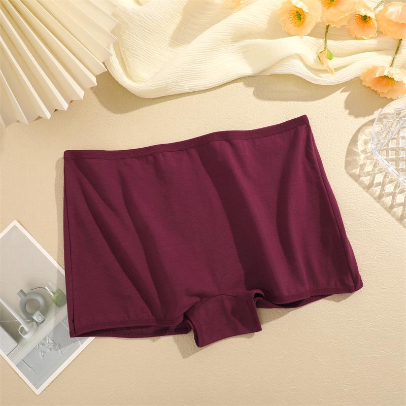 Women's Cotton Boxers Panties Female Seamless Sports Boyshorts Underwear Female Solid Comfort Lingerie Safty Shorts XS-XL 2024