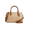 Rowan Coated Canvas Shoulder Bag , Crossbody Bag , Handbag Medium Women's Light Khaki (Unisex) Handbags CS185 IMWQ4