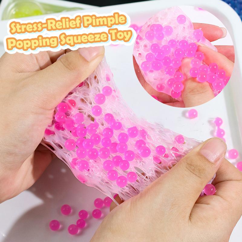 Random One Love Pimple Popping Pinch Fidget Toy Stress-Relieving Toy Pimple Sensory Squeeze Toys Creative Anti-Pressure Gift