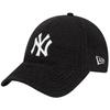 New Era Teddy 9FORTY New York Yankees Cap, Unisex Black Cap
