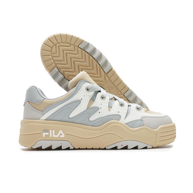 FILA Rosetta Modern Series Trendy Versatile Durable Low-Top Skate Shoes Women sneaker Blue White F12W431204FPS