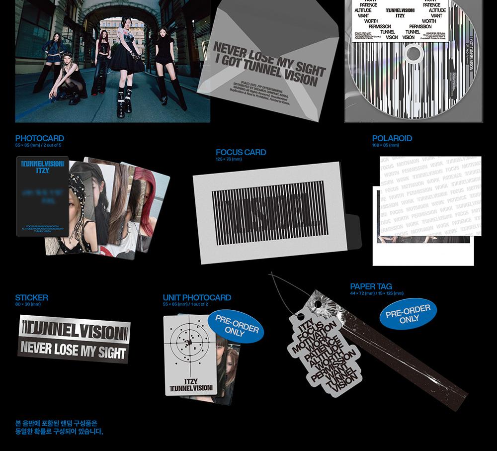 (Photobook Ver.) ITZY [TUNNEL VISION] 11th Mini Album