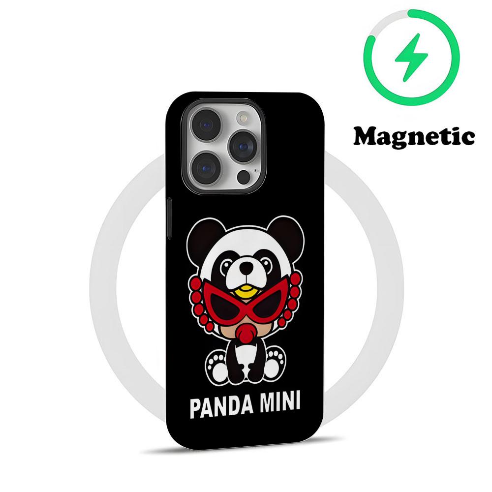 Japan Fashion Hysteric Mini Phone Case Magnetic For IPhone 16 15 14 13 12 11 Pro Max X XR XSMax 7 8 Plus Glossy Film Hard PC Co
