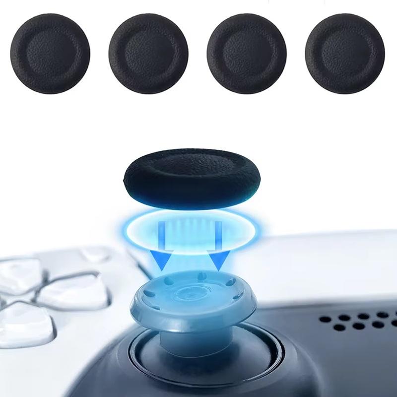 Náhradné krytky Analógových páčok pre ovládač PS5 PS4 Silikónové Protišmykové Krytky Páčok Joysticku Náhradné Diely Príslušenstvo
