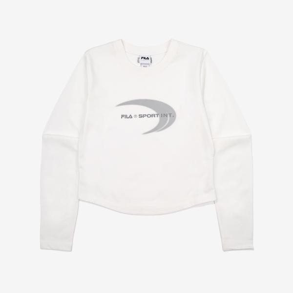 Fila Long Sleeve T shirT Mixed coTTon