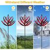 Windmills Wind Spinners Outdoor - Extra Large Outdoor Metal Wind Sculptures Spinners with Stake, for The Yard Garden, Yard Art Garden Lawn Decor