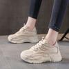 Fashion Sports Sneakers Ladies Footwear Athletic High On Platform Mesh Breathable Women's Dad Shoes Original Fashion 2024 New Arrival A