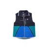 Sportswear Fleece Vest With Contrast Panels And Full-Zip Men Vests Obsidian CD3143-451