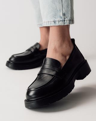 Classic Loafers Allsy 197365 40 Black Leather