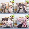 A-Alya Hides Feelings Pillow Case Plush Fabric Soft Double Sided Print Sofa Cushion Cover Throw Pillow Covers
