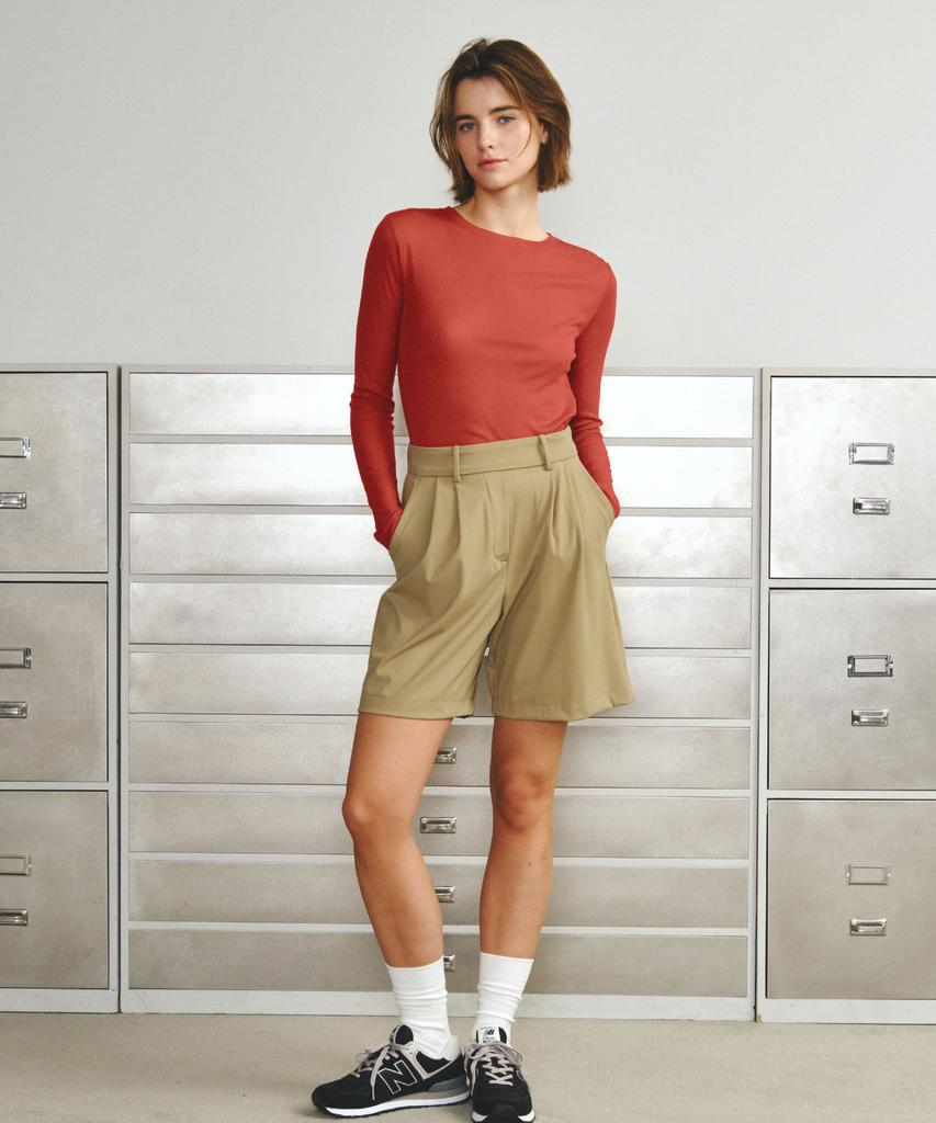 FORMATIVE Flex Bermuda Shorts (Fmpt13As)_Ivory