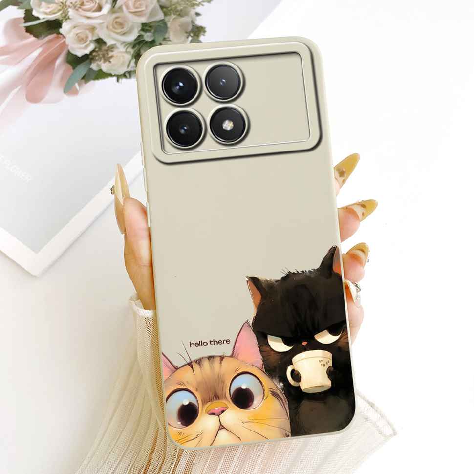 For Redmi K70 23113RKC6C Case Silicone Cute Cartoon Fashion Painting Back Cover For Redmi K 70 K70 5G Phone Cases Bumper Fundas