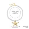 Necklace for Women Jewelry Geometric Starfish Shell Alloy Pendant Necklace Niche Design Ocean Style Necklace Beautiful Elegant Necklace for Her