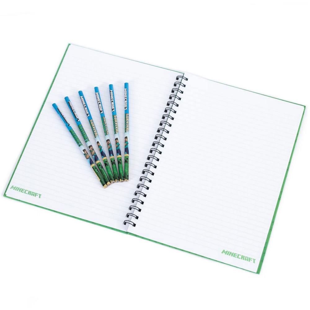 Minecraft Bumper Stationery Set (Pack of 12)