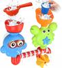 Fountain Mill Toy Education Sieve Bucket For Water Bath On Bathtub