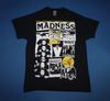Vtg Madness Band Short Sleeve Cotton Black T Shirt For Men All Size SE083 Unisex T-Shirt