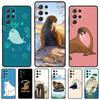 Coque de téléphone Morse Mignon Pour Samsung Galaxy S24 S25 S23 S22 Ultra Note 10 20 Plus S20 S21 FE Housse