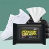 5 Packs of 60 Pieces Disposable Shoes Clean Wipes Portable White Shoes Cleaning Care Wipes Sneakers Cleaning Quick Wet Wipe