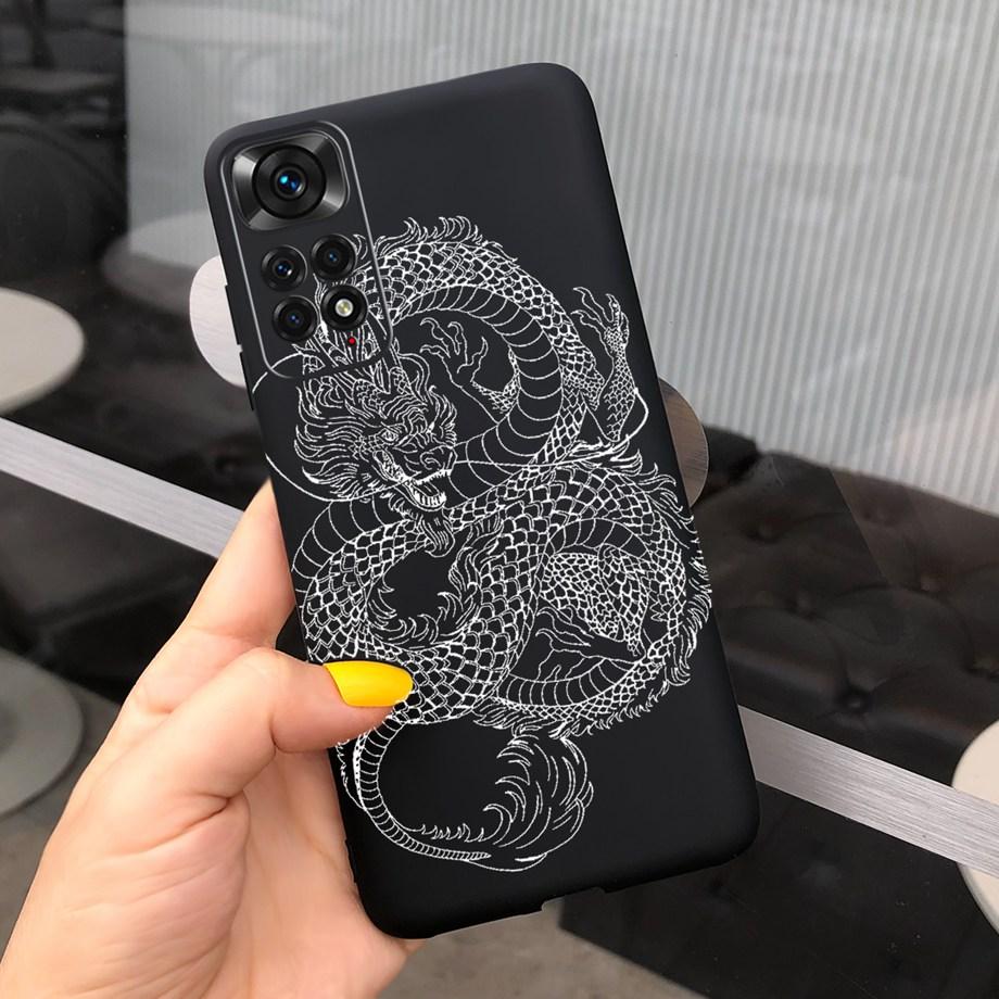 For Redmi Note 12 Pro Case 4G 5G Cases Dragon Sun Moon Phone Cover For Xiaomi Redmi Note 12 Pro Plus Note12 4G 5G Coques Fundas
