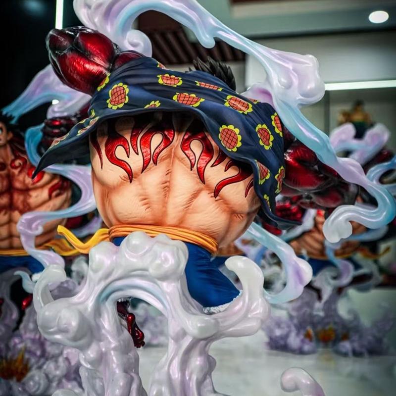Ідеальна Нова 40СМ One Piece Jt Dream Четверта Передача Острів Привидів Луффі GK Фігурка Персонаж Аніме One Piece Прикраси Круті Настільні Прикраси