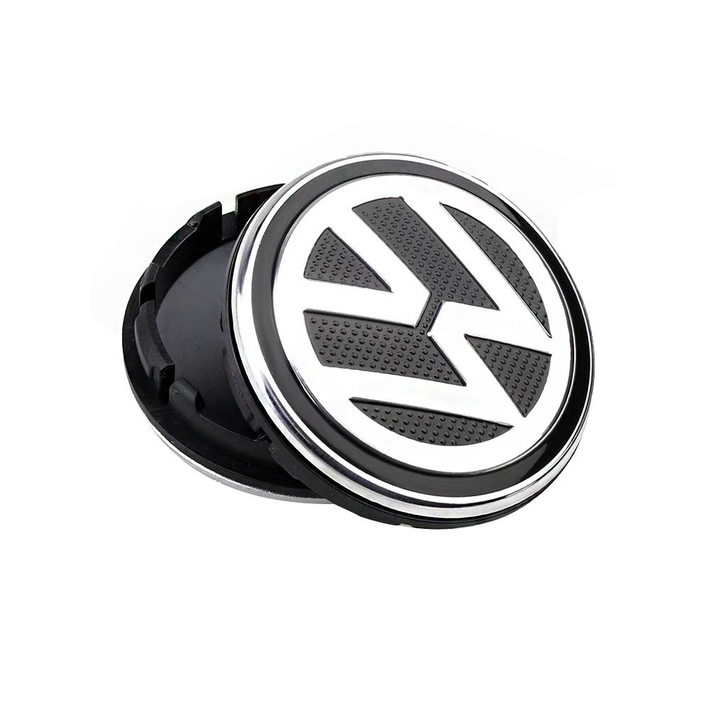 3B7601171 4pcs Wheel Center Hub Caps 56mm 65mm For Peugeot VW GTI Scirocco Polo T5 Passat B6 Golf Tiguan Jetta T-ROC 1J0601171 EB1