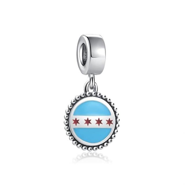 Nový přívěsek Lucky Dangle Charm Korálek Vhodný pro Originální Módní Náramek Přívěsek DIY Šperky Pro Ženy Dárek