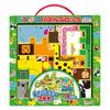 Muraoka Animal Puzzle Blocks H274 X W239 X D33mm