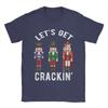 Christmas Nutcracker Squad Shirt Lets Get Crackin Ballet T Shirt Mens  Cotton TShirt O Neck Tee Shirt Short Sleeve Clothes
