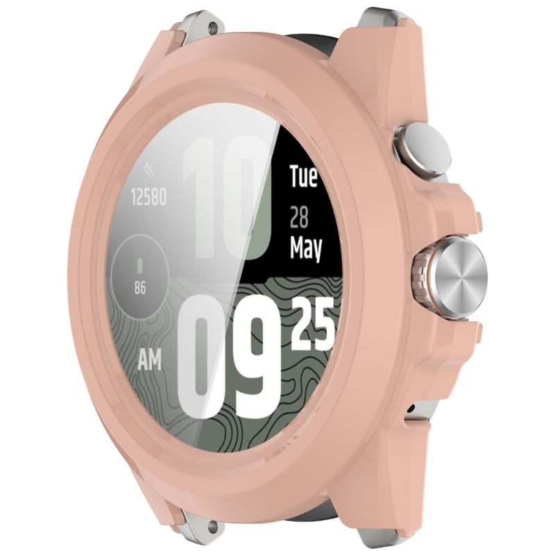 Reinforced Protective Cover Case For Smartwatch With Tempered Glass Integrated Screen Guard Shockproof Easy Installation