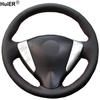 Hand Sewing Car Steering Wheel Cover For Nissan Sentra 13-2015 Versa Note 14-17