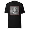 Politiek T-shirt Trump Legende Mugshot Korte Mouw 100% Katoen Unisex Ronde Hals Unisex T-shirt
