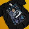 Rurouni Kenshin Shirt Saito Hajime T-Shirt Samurai Himura Makoto Shishio Aoshi