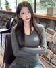 Fontesa Slim Fit V-Neck Ribbed Tee (5 Colors)